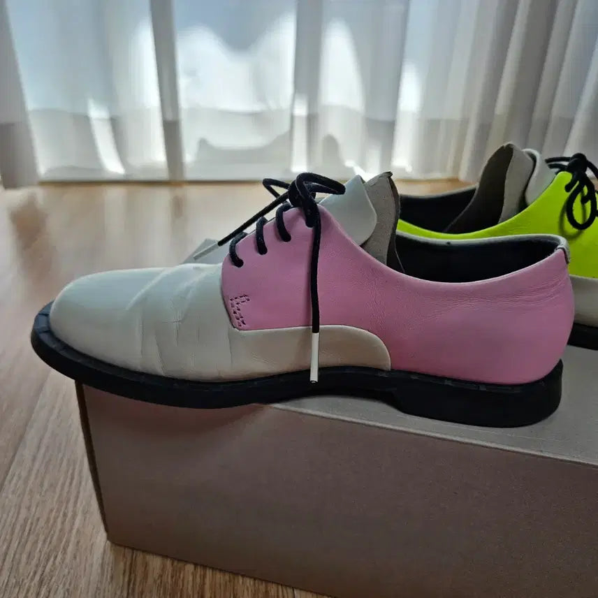 [BUNJANG] Camper Twins Leather Flats 230mm / 캠퍼 twins 단화 230mm