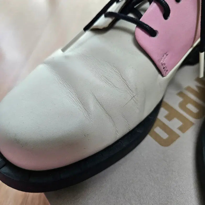 [BUNJANG] Camper Twins Leather Flats 230mm / 캠퍼 twins 단화 230mm