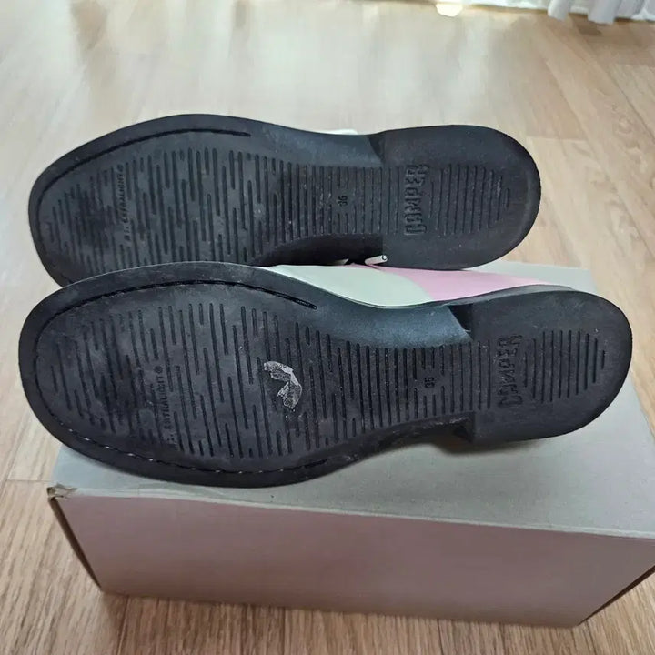 [BUNJANG] Camper Twins Leather Flats 230mm / 캠퍼 twins 단화 230mm
