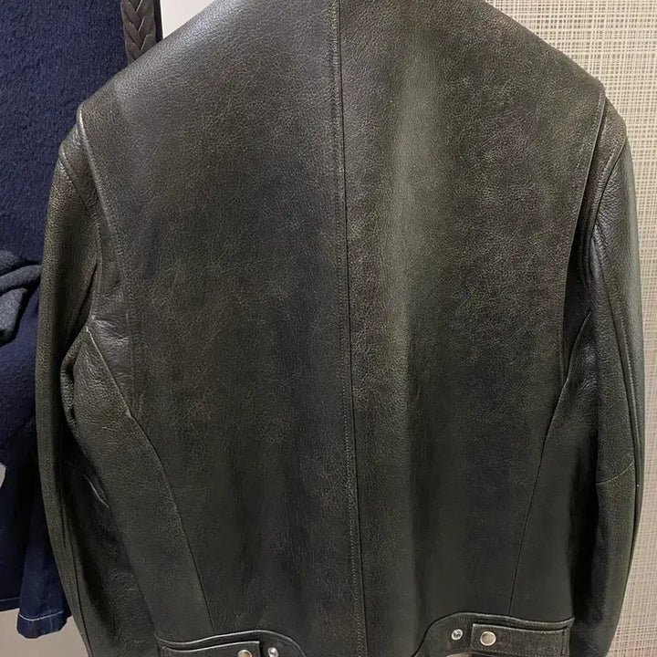 [BUNJANG] TONYWEX 25FW Leather Chest Zip Jacket L / 토니웩 25FW 레더 체스트집 자켓 L