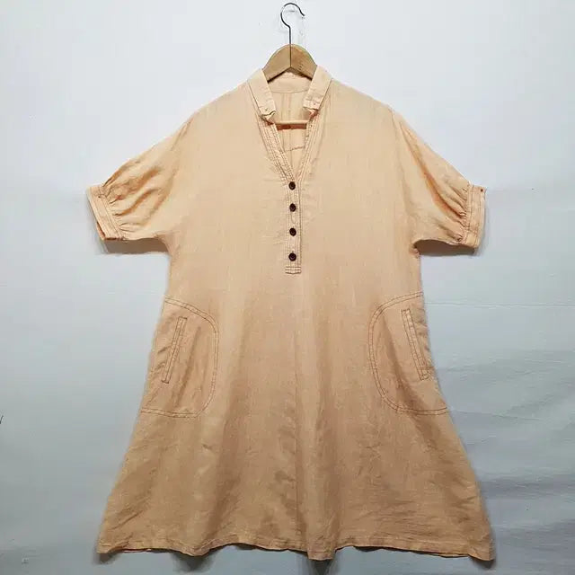 [BUNJANG] Chamois Depo Linen 100% Dress / Chamois Depo 린넨 100% 원피스