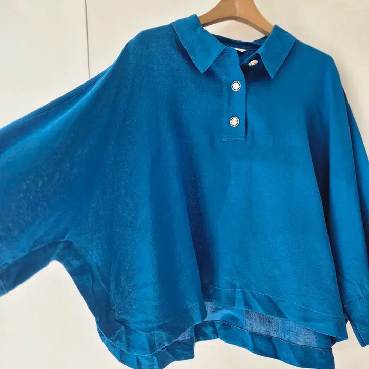 [SOLD OUT] 새제품) 발렌시아 블루 린넨 셔츠 66