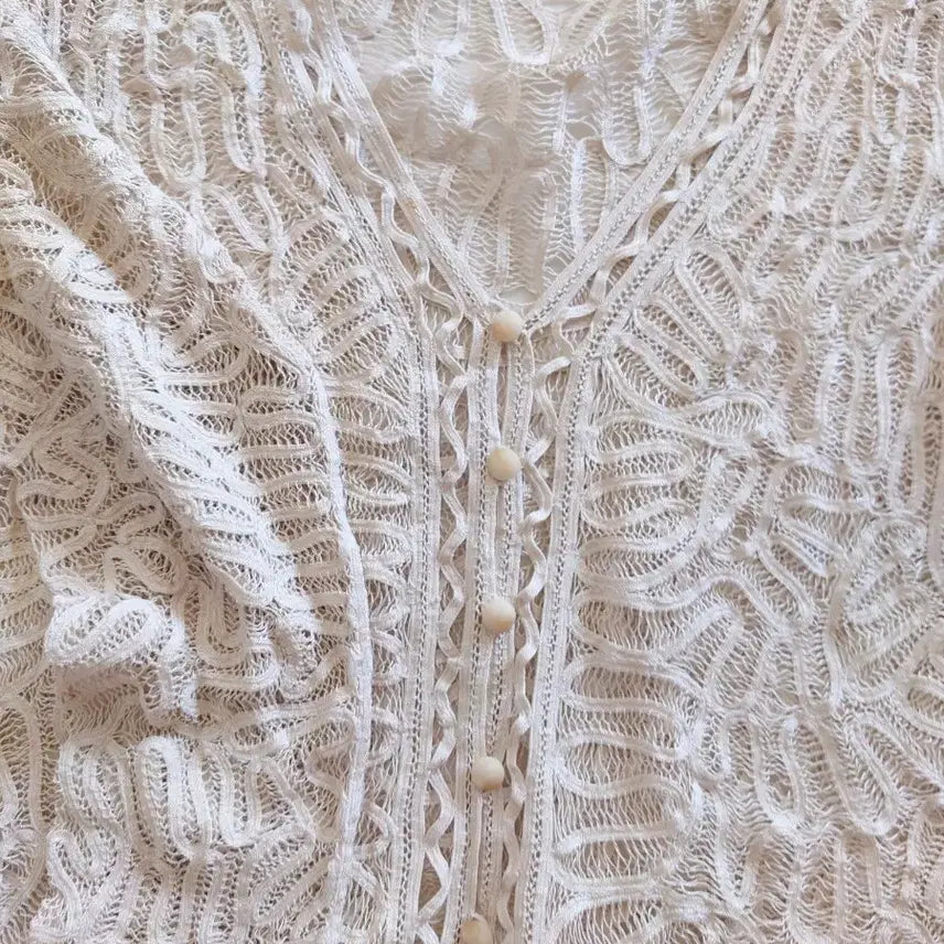 [SOLD OUT] 프랑스 클라우드 레마 레이스 가디건 /재킷