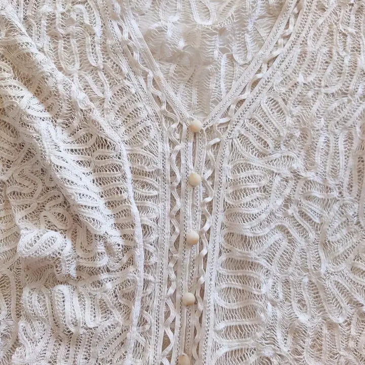 [SOLD OUT] 프랑스 클라우드 레마 레이스 가디건 /재킷
