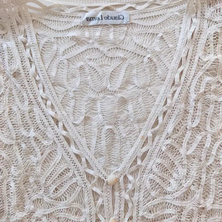 [SOLD OUT] 프랑스 클라우드 레마 레이스 가디건 /재킷