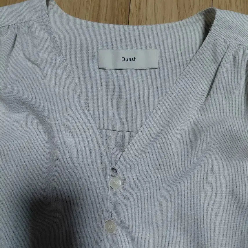 [BUNJANG] Dunst Stripe Puff Blouse - M / Dunst 스트라이프 퍼프 블라우스M