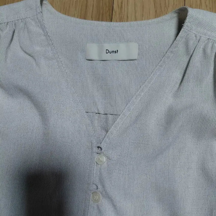 [BUNJANG] Dunst Stripe Puff Blouse - M / Dunst 스트라이프 퍼프 블라우스M