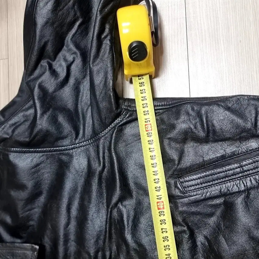 [BUNJANG] Deluxe Skinwear 90s Leather Jacket / 일본산 90sDeluxe Skinwear 무스탕 가죽 자켓(95-100)