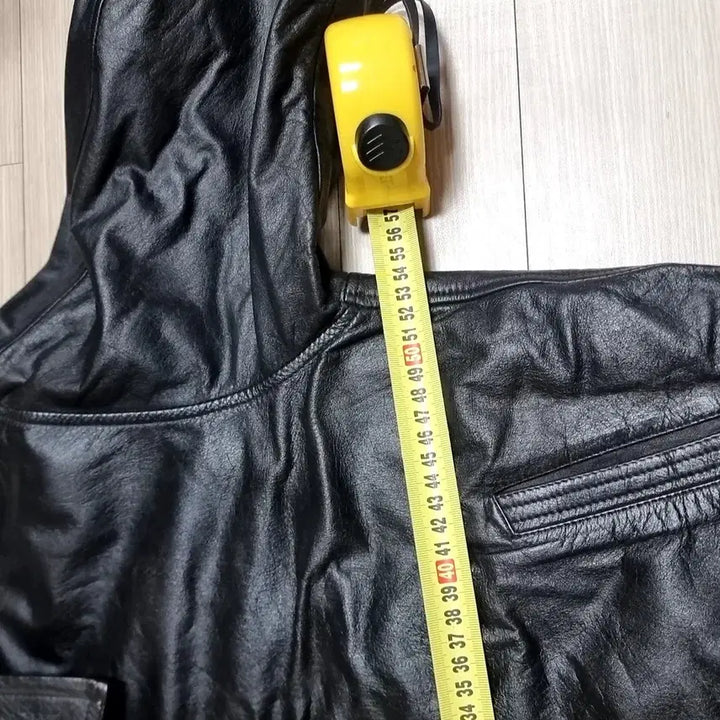 [BUNJANG] Deluxe Skinwear 90s Leather Jacket / 일본산 90sDeluxe Skinwear 무스탕 가죽 자켓(95-100)