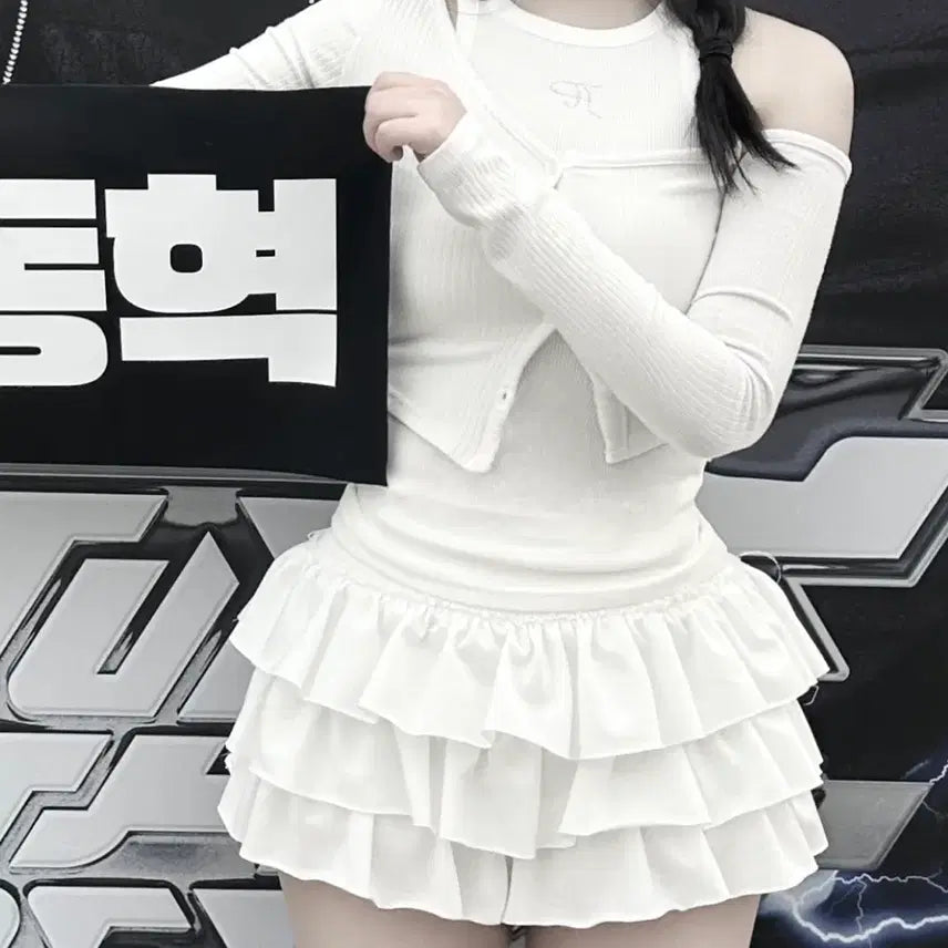 [BUNJANG] Three Times White Fashion Set / 화이트 시즈니룩 세트 판매합니다