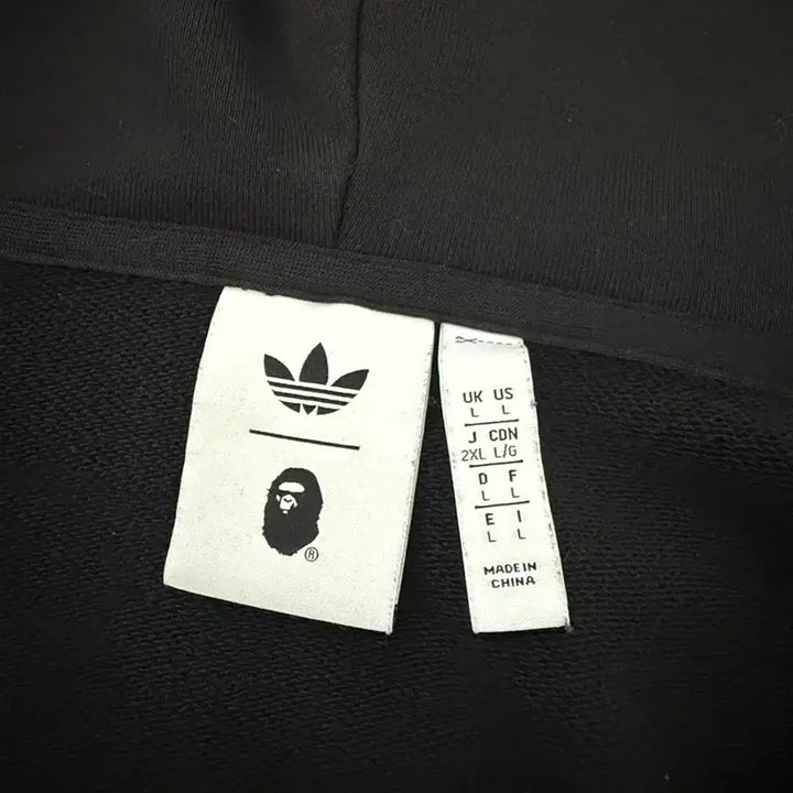[SOLD OUT] 아디다스 x 베이프 콜라보 후드집업 xxl