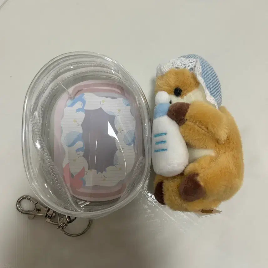 [BUNJANG] Baby Otter Charm Keychain / 수달아기키링