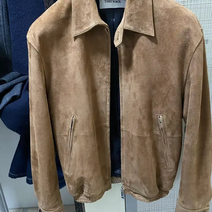 [SOLD OUT] 토니웩 고스트 스웨이드 블루종 m