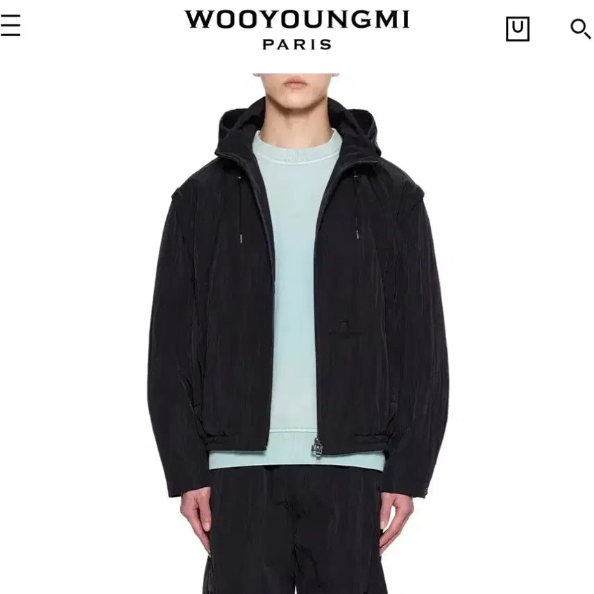 [SOLD OUT] 우영미 나일론 자캣 바람막이