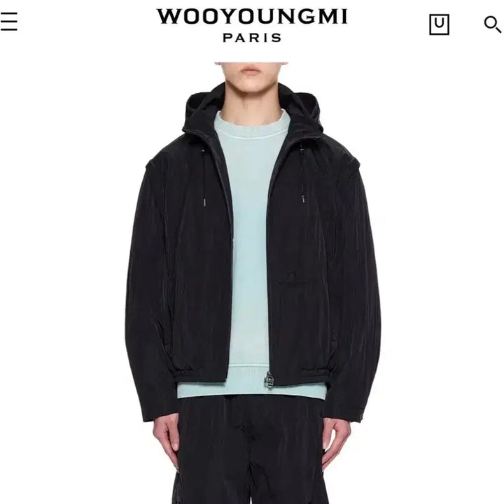 [SOLD OUT] 우영미 나일론 자캣 바람막이
