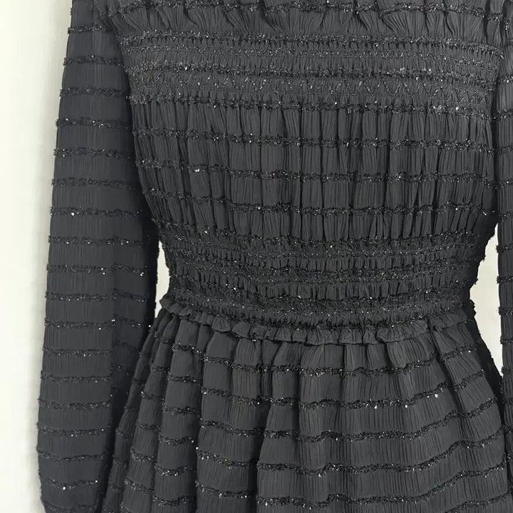 [BUNJANG] Maje Lace Chiffon Long Dress / 마쥬 레이스 쉬폰 롱 원피스
