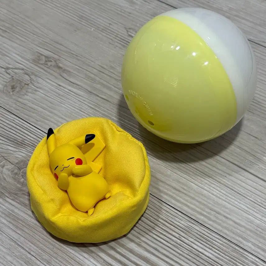 [BUNJANG] Pokemon Sleeping Pikachu Cushion Gacha / 포켓몬 잠자는 피카츄 쿠션 가챠
