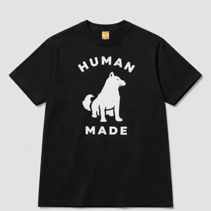 [BUNJANG] Human Made Black Puppy Print T-shirt / 특가*휴먼메이드 블랙 강아지 반팔 티셔츠 미개봉 새상품