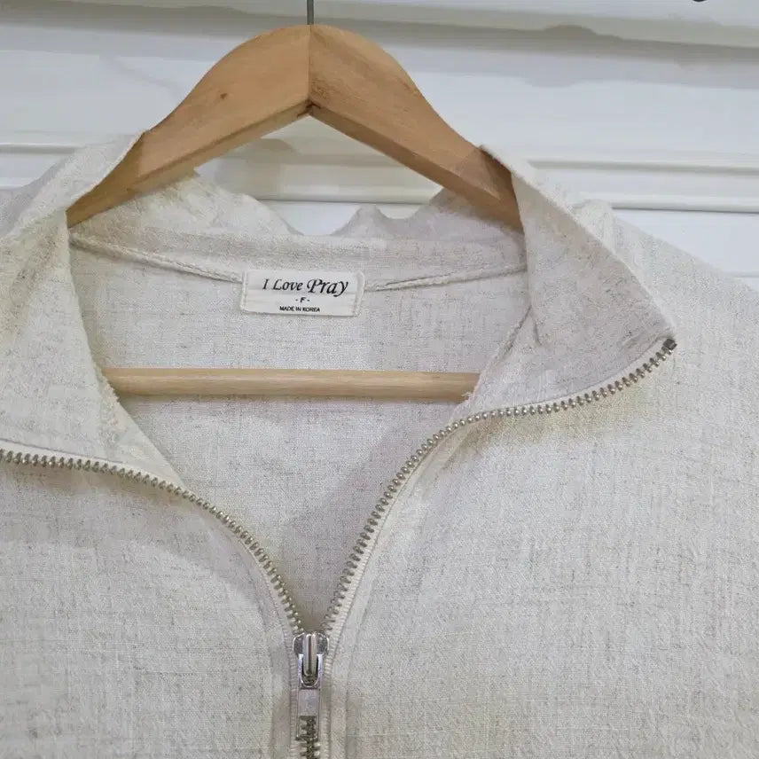 [BUNJANG] Linen Crop Span Jacket / 봄 여름  마  린넨  고급스러운 크롭 스판 자켓   깨끗해요