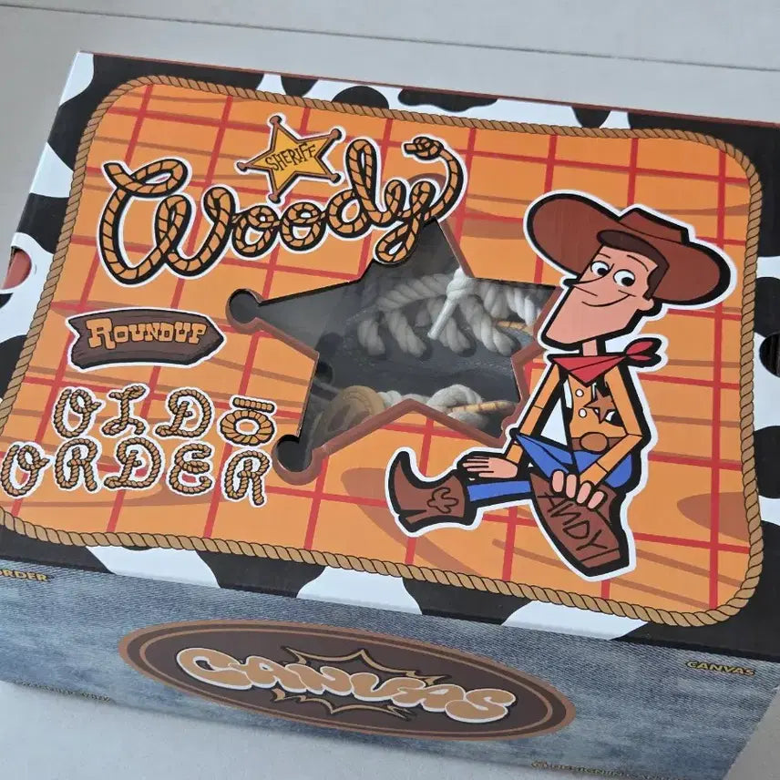 [BUNJANG] Old Order Toy Story Woody Denim Sneakers / 올드오더 토이스토리 우디 데님 스니커즈 운동화