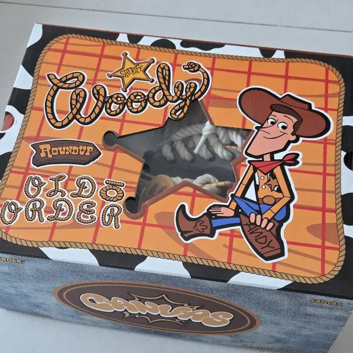 [BUNJANG] Old Order Toy Story Woody Denim Sneakers / 올드오더 토이스토리 우디 데님 스니커즈 운동화