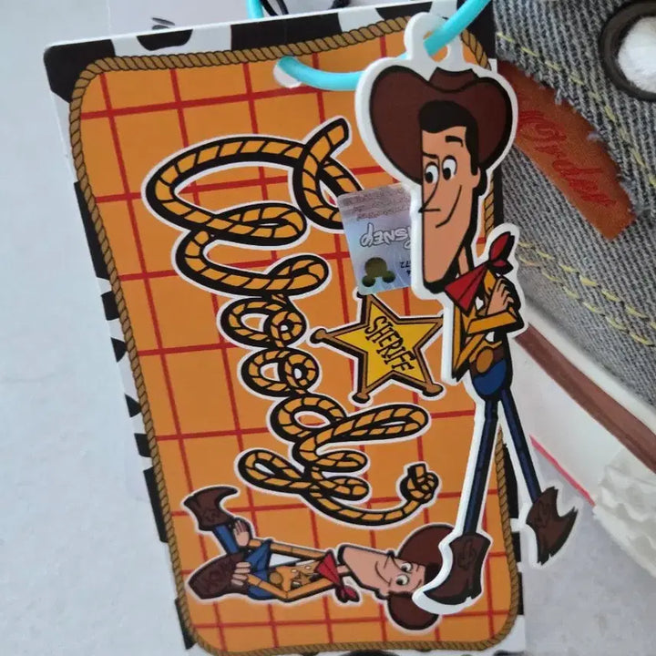 [BUNJANG] Old Order Toy Story Woody Denim Sneakers / 올드오더 토이스토리 우디 데님 스니커즈 운동화