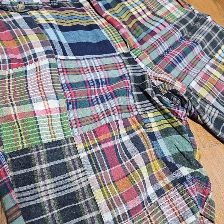 [BUNJANG] Polo Ralph Lauren Madras Patchwork Shorts Size 32 / [32사이즈] 폴로 랄프로렌 마드라스 패치워크 반바지