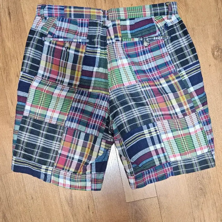 [BUNJANG] Polo Ralph Lauren Madras Patchwork Shorts Size 32 / [32사이즈] 폴로 랄프로렌 마드라스 패치워크 반바지