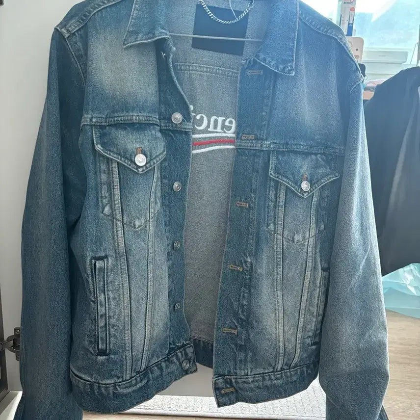 [BUNJANG] Balenciaga Denim Jacket / 발렌시아가 데님 자켓