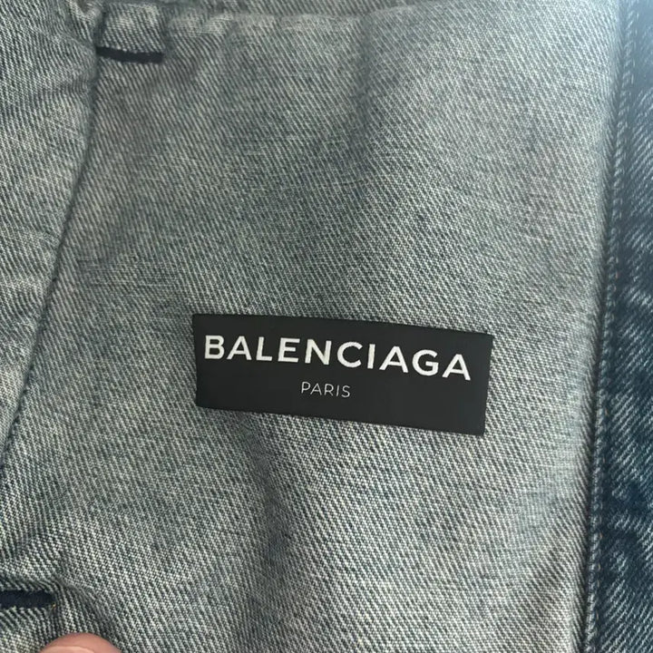 [BUNJANG] Balenciaga Denim Jacket / 발렌시아가 데님 자켓