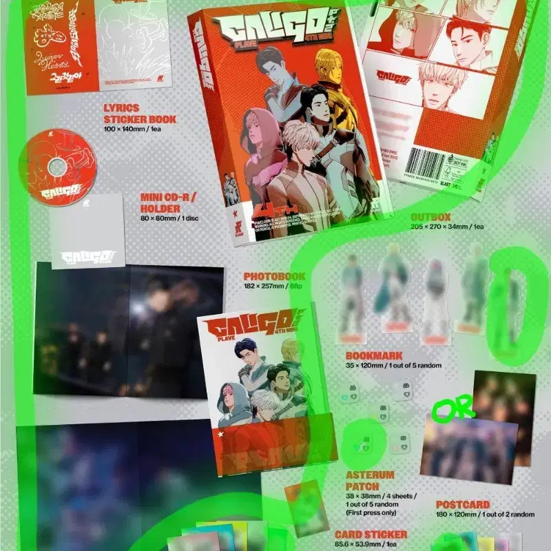 [SOLD OUT] 플레이브 칼리고파트투 포토북앨범 하민세트