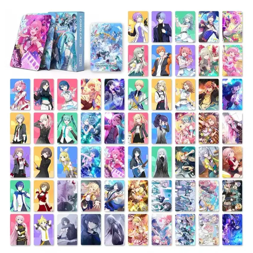 [BUNJANG] Hatsune Miku Photocard and Sticker Bundle / 하츠네 미쿠 포토카드 60장 스티커 32장