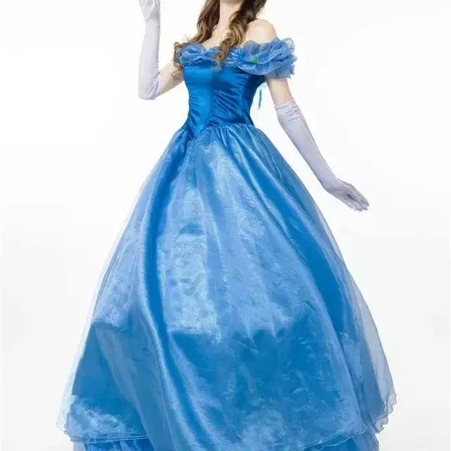 [BUNJANG] Cinderella Dress Costume / 판매)신데렐라 드레스 코스튬 파티 의상 졸업사진드레스 판매