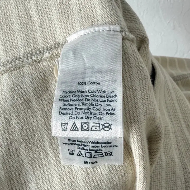 [BUNJANG] Eddie Bauer Henley Neck Long Sleeve T-Shirt (Size M) / Eddie Bauer 헨리넥 롱 슬리브