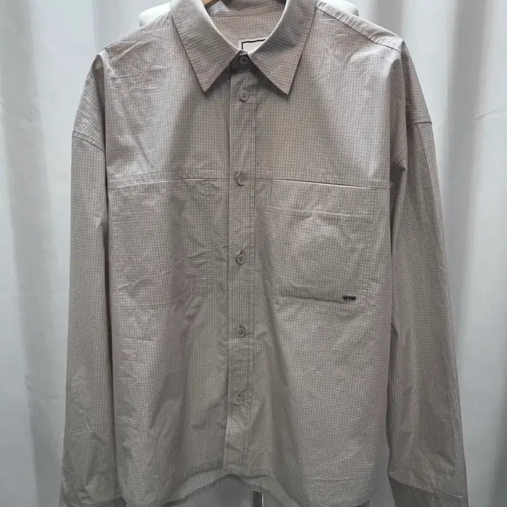 [BUNJANG] Solid Homme Check Shirt / 네고사절25년우영미 솔리드옴므 체크 셔츠 52(110) 택있음