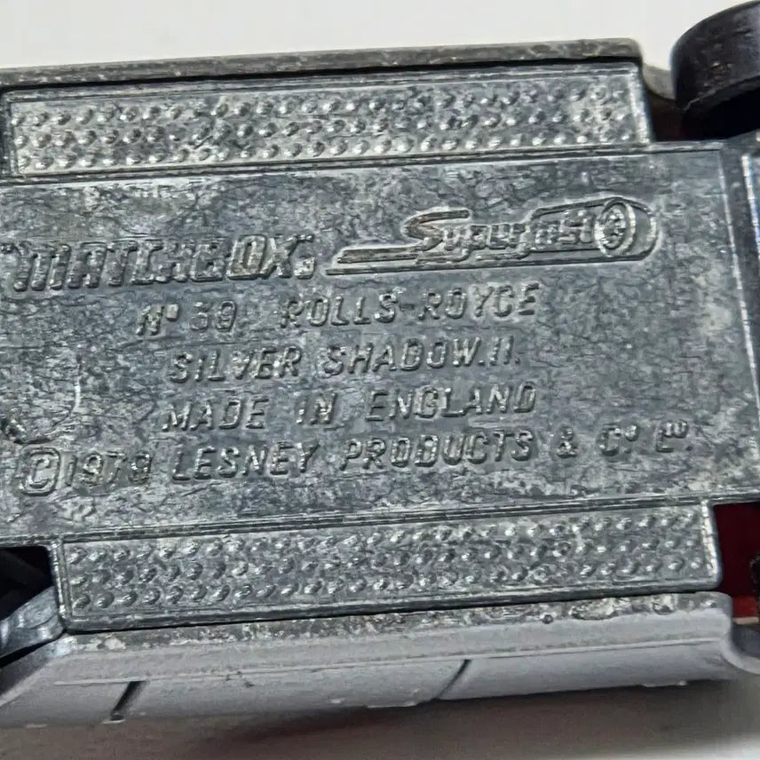 [BUNJANG] Matchbox Rolls-Royce Superfast Diecast Miniature Car / 영국 매치박스  다이캐스트 미니카