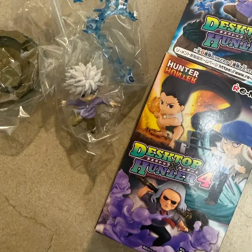 [BUNJANG] Hunter x Hunter Killua Desktop Figure Chimera Ant Edition / 헌터헌터 헌헌 키르아 데스크탑 피규어 4탄 키메라앤트 미개봉 판매