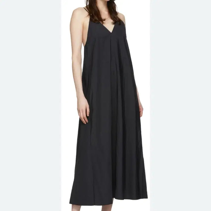 [BUNJANG] Juun.J 23SS Slip Long One-Piece Type Pants Black (34) / 준지 23SS 슬립 롱 원피스형팬츠 블랙(34)