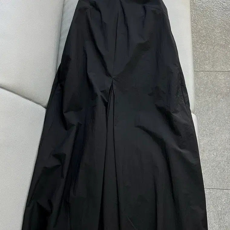 [BUNJANG] Juun.J 23SS Slip Long One-Piece Type Pants Black (34) / 준지 23SS 슬립 롱 원피스형팬츠 블랙(34)