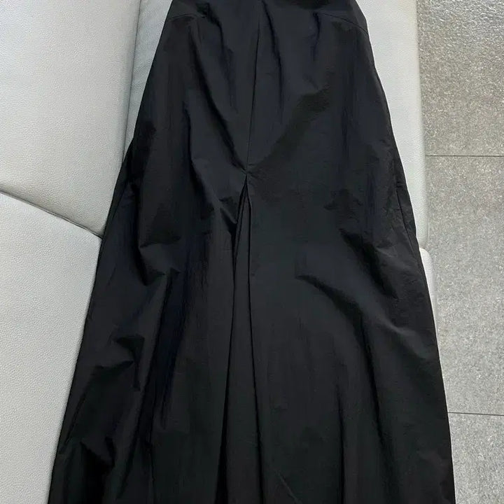 [BUNJANG] Juun.J 23SS Slip Long One-Piece Type Pants Black (34) / 준지 23SS 슬립 롱 원피스형팬츠 블랙(34)