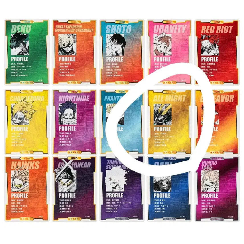 [SOLD OUT] 올마이트 스테이터스 카드 콜렉션 2026 점프 페어 아머드 히로아카