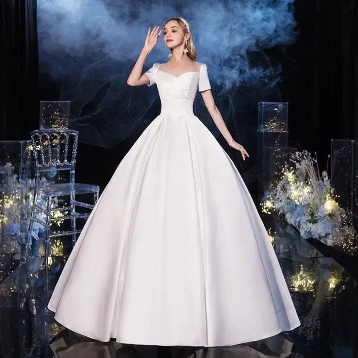 [BUNJANG] Wedding Dress / Graduation Photo Dress - Plus Size Available (55-88) / 판매 웨딩 드레스  졸업사진드레스  빅사이즈55-88가능
