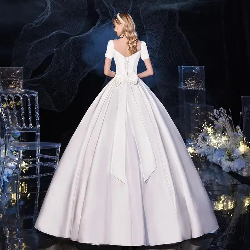 [BUNJANG] Wedding Dress / Graduation Photo Dress - Plus Size Available (55-88) / 판매 웨딩 드레스  졸업사진드레스  빅사이즈55-88가능