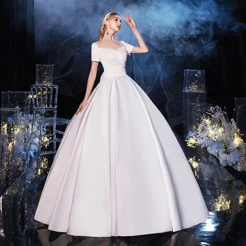 [BUNJANG] Wedding Dress / Graduation Photo Dress - Plus Size Available (55-88) / 판매 웨딩 드레스  졸업사진드레스  빅사이즈55-88가능