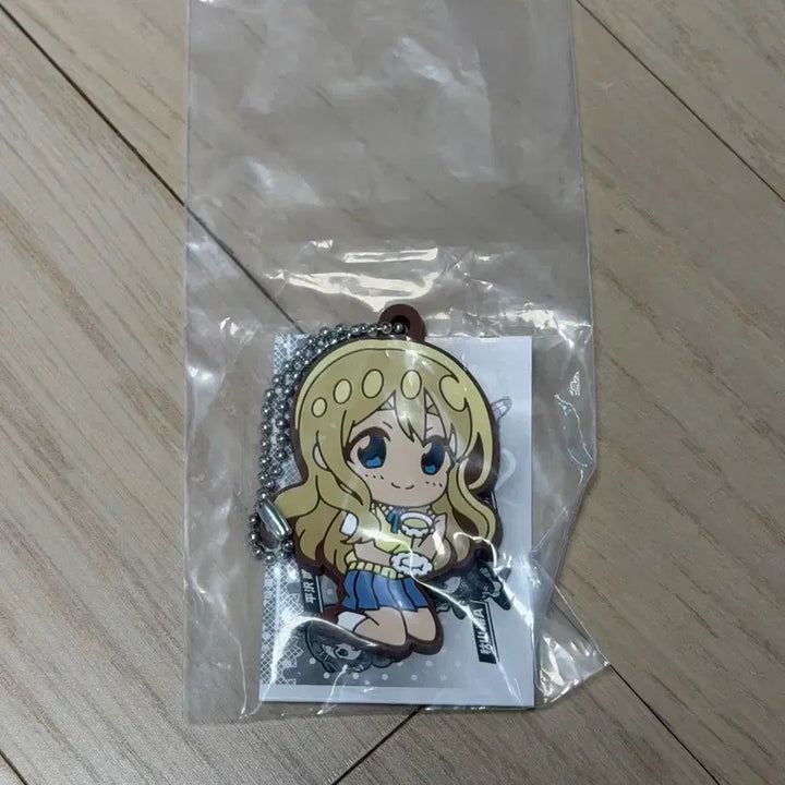 [BUNJANG] K-ON! Tsumugi Rubber Strap Keyring / 케이온 가챠 러버스트랩 키링 츠무기