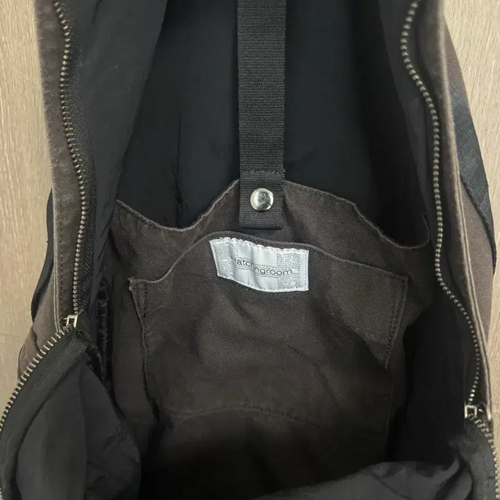 [SOLD OUT] 해칭룸 VTG 백팩 차콜 브라운