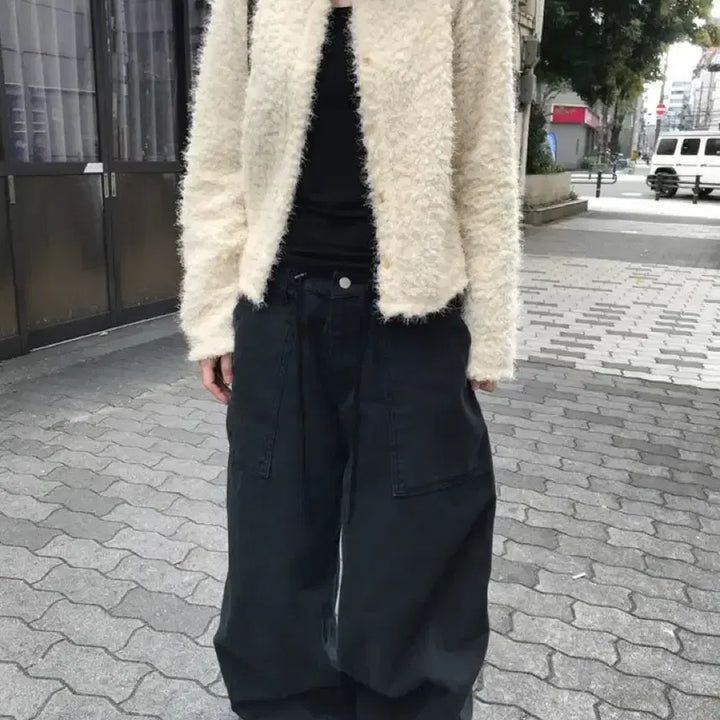 [BUNJANG] Winter Boucle Cardigan / 윈터 부클 가디건