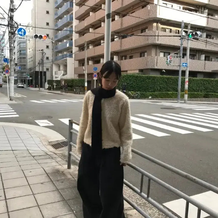 [BUNJANG] Winter Boucle Cardigan / 윈터 부클 가디건
