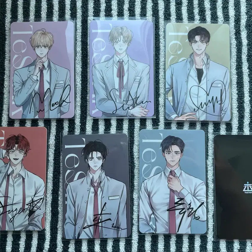 [SOLD OUT] 테스타 데못죽 텀블벅 펀딩 포카 포토카드 일괄