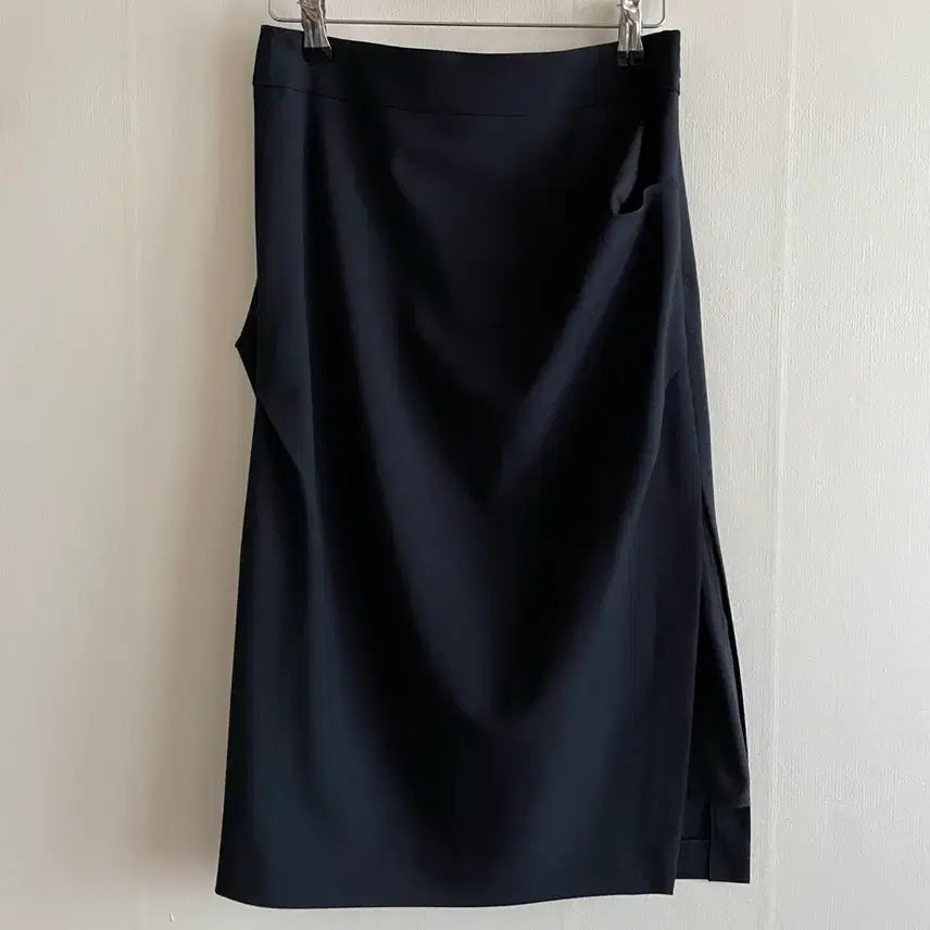 [BUNJANG] MICHAA Drape Slit Skirt / 미샤 드레이프 슬릿 스커트